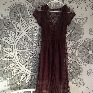 Formal sheer dress